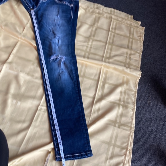 Miss Me Ankle Skinny Stretch distressed Jeans  Size 26 - Picture 10 of 15